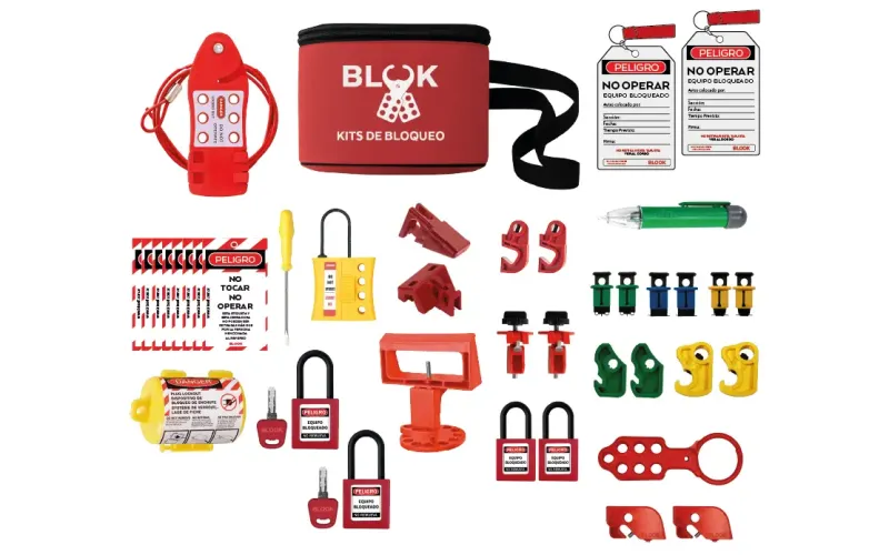 Kit de bloqueadores Lock Out/ Tag Out